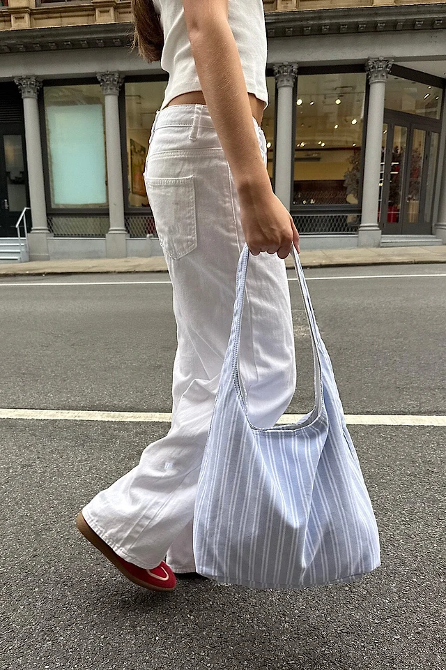 Brandy Melville Usa-Stripe Makeup Bag Pacific City