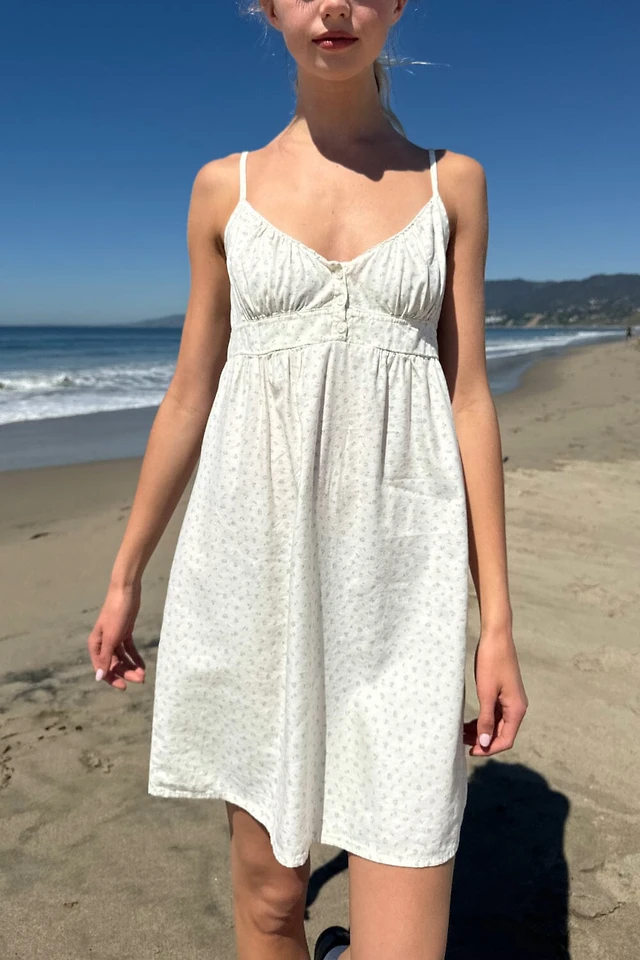 brandy melville flowy dress Arianna Floral fitted sequined gown with lace-up back by La Femme