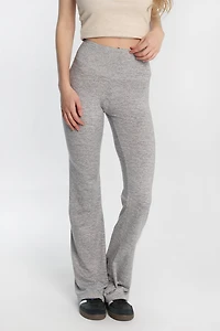 Super Soft Fleeceback Flare Leggings - /