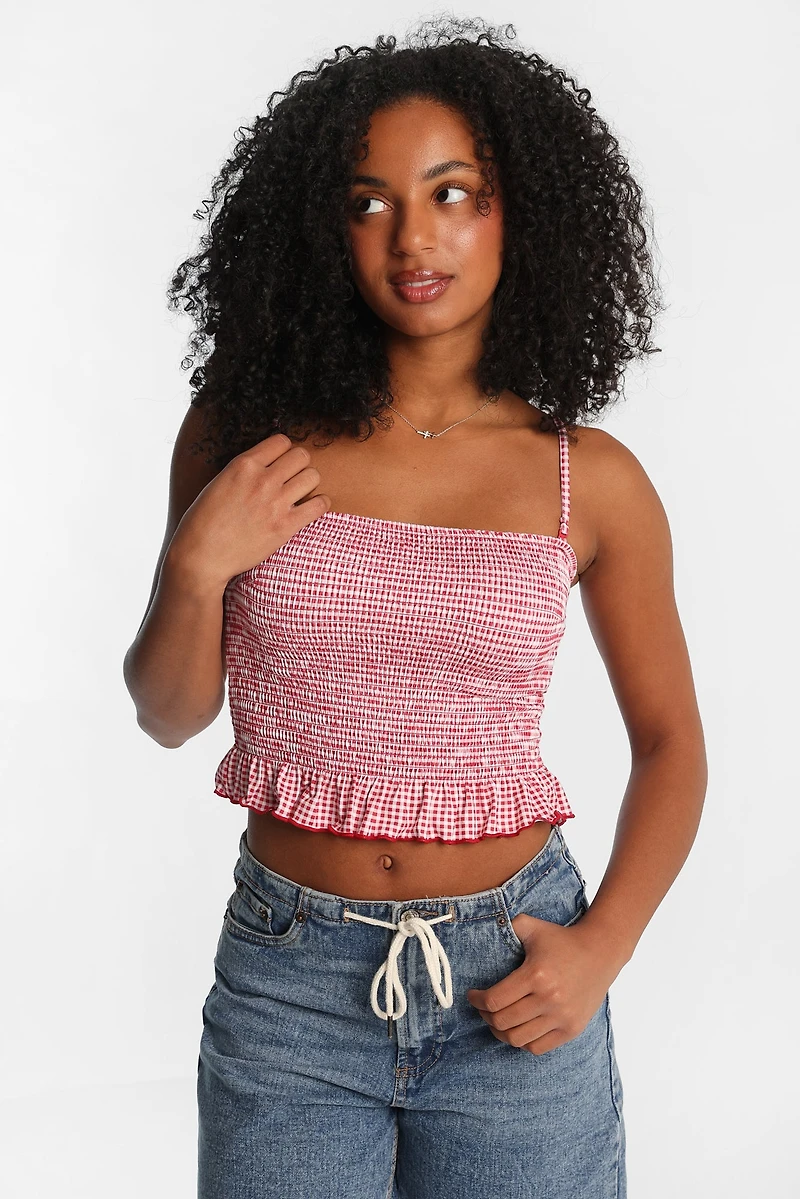 Super Soft Smocked Tube Top - /