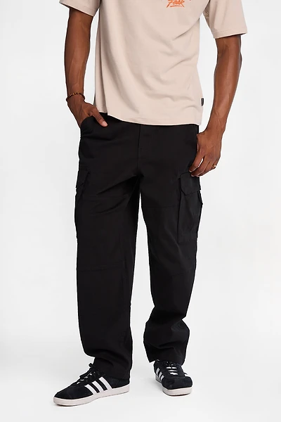 Cargo Baggy Skater Twill Pants - /