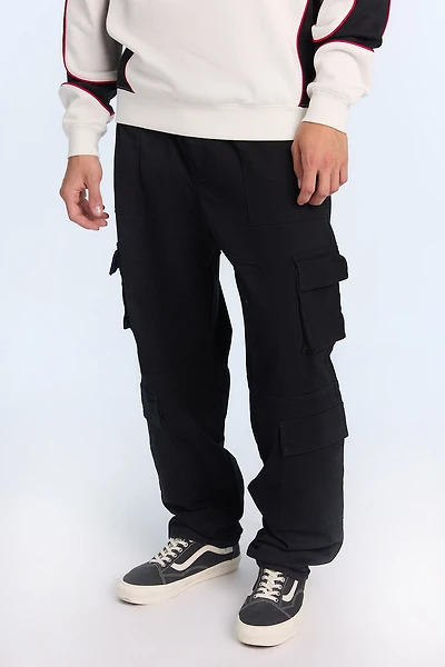 Arsenic Mens Loose 4-Pocket Cargo Pant - /