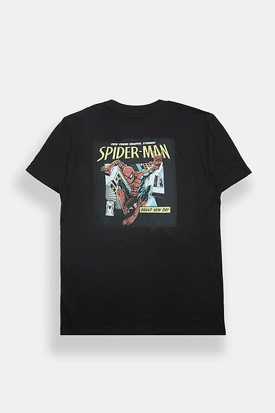 Spider-Man Brand New Day Graphic Tee - Black /