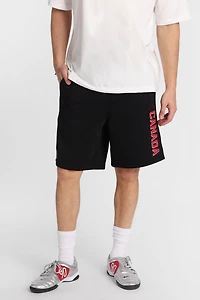 Canada Fleece Shorts - Black /
