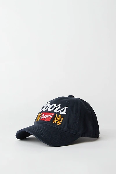 Coors Original Embroidered Baseball Cap - Navy / O/S
