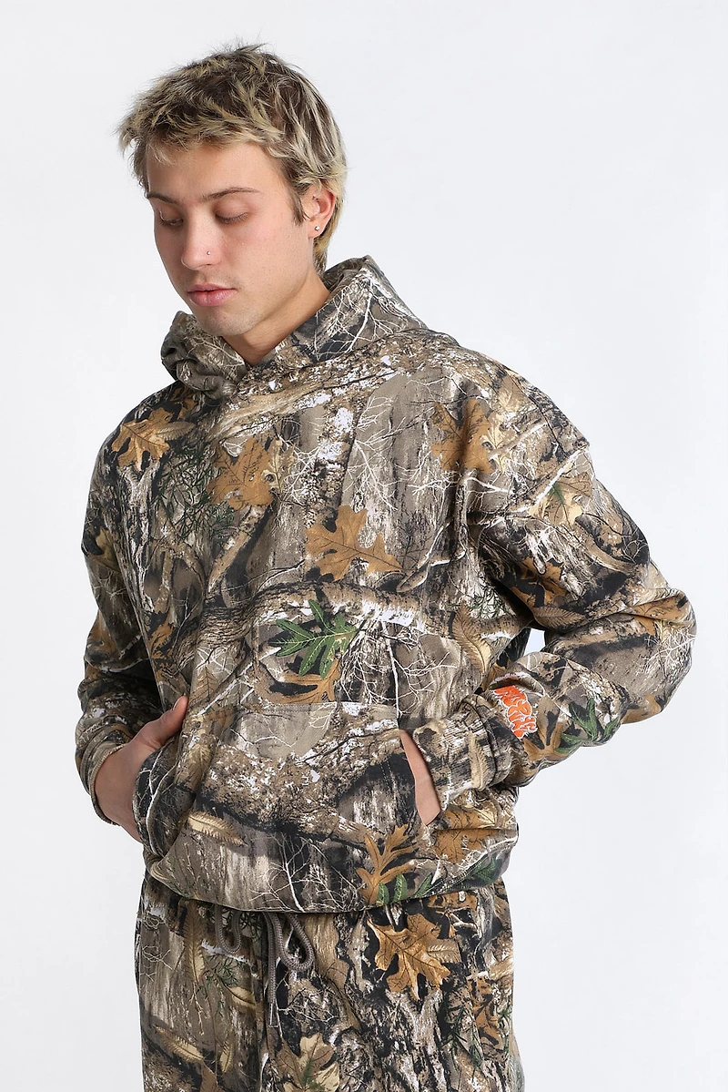 Zoo York Embroidered Tree Camouflage Hoodie - /