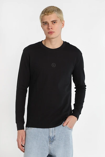 Zoo York Thermal Waffle Knit Long Sleeve Top - /