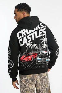 Mens Crooks & Castles Racing Hoodie - /