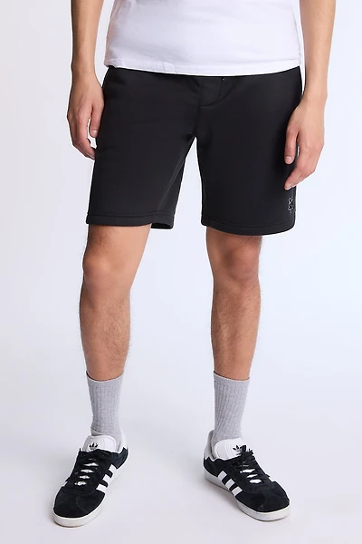 Zoo York Mens 8.5" Logo Fleece Shorts - /