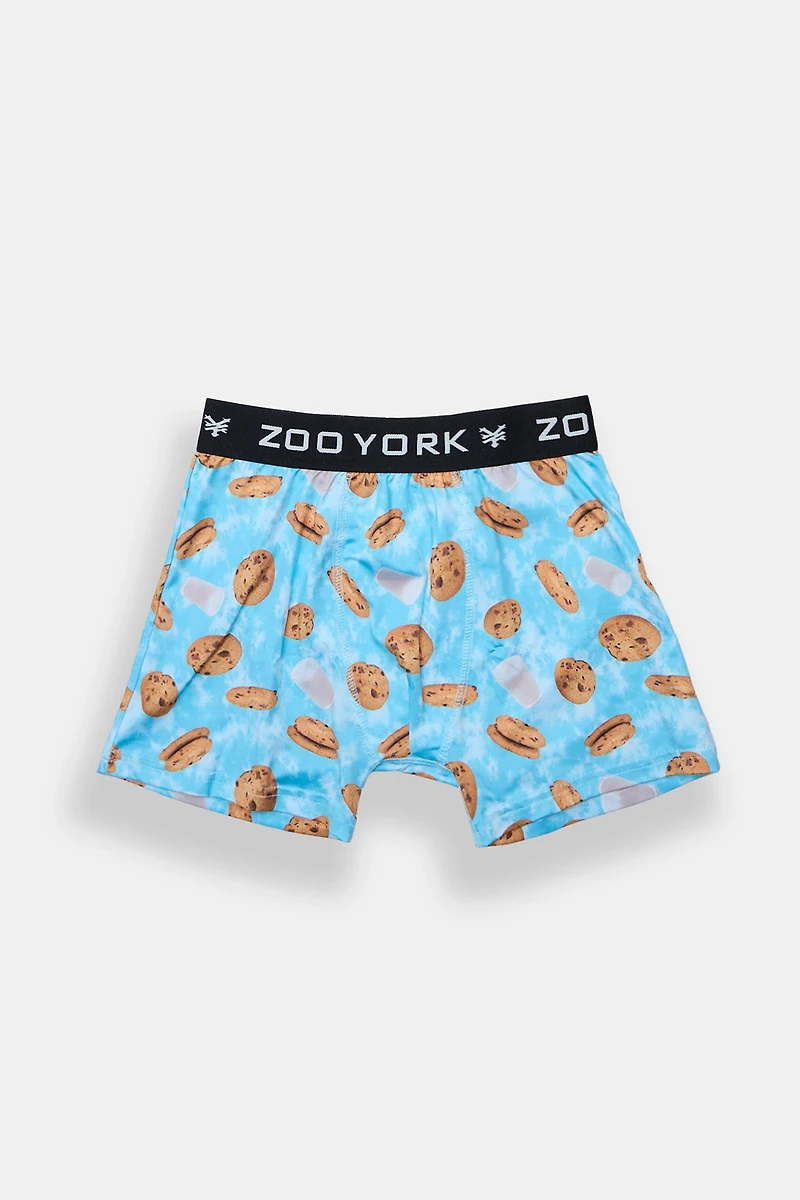 Zoo York Cookies & Milk Boxer Brief - Light Blue /