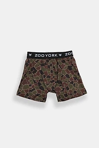 Zoo York Giraffe Printed Boxer Brief - Dark Green /