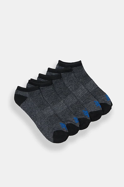 Zoo York 5-Pack Athletic Low-Cut Ankle Socks - / O/S