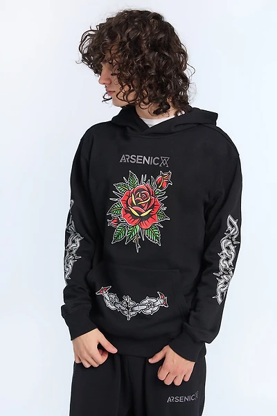 Arsenic Mens Graphic Hoodie - /