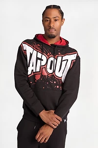 Tapout Logo Graphic Hoodie - Black /