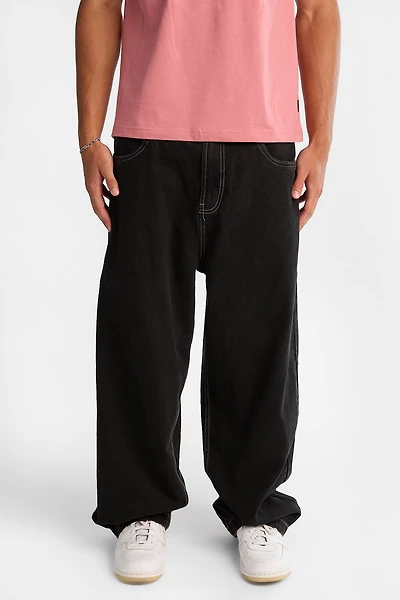 Baggy Skater Jeans - Black /