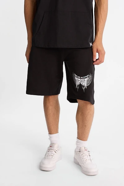 Tapout Graphic Fleece Shorts - /
