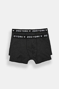 Zoo York Mens Space-Dye 2-Pack Boxer Briefs - /