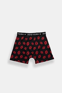 Zoo York Red Lips Boxer Brief - Black /