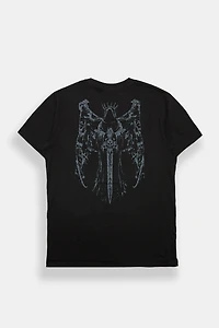 Arsenic Reaper Cross Graphic Tee - Black /
