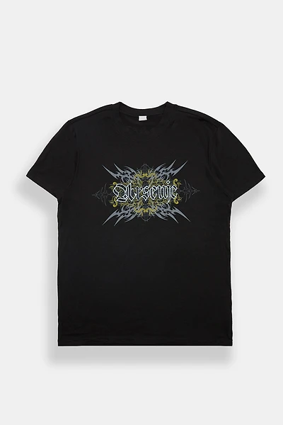 Arsenic Gothic Cross Graphic Tee - Black /