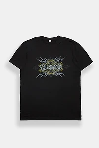 Arsenic Gothic Cross Graphic Tee - Black /