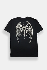 Arsenic Ruin Wings Graphic Tee - Black /
