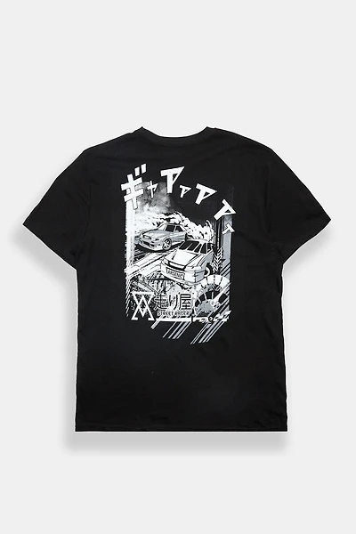 Arsenic Street Racer Graphic Tee - Black /