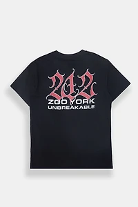 Zoo York Mens 212 Embroidered T-Shirt - /
