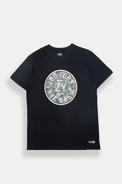 Zoo York Mens NYC Camo Circle T-Shirt - /