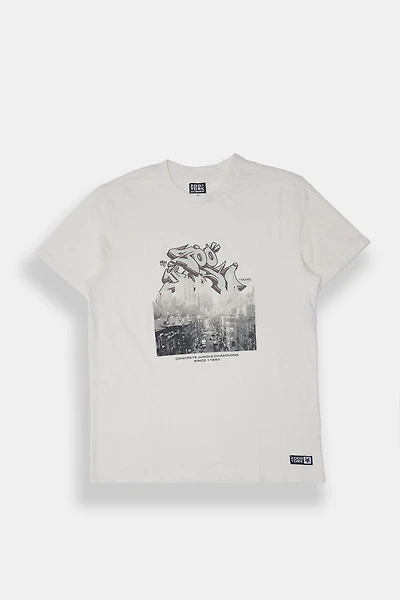 Zoo York Mens Concrete Jungle Graphic T-Shirt - /