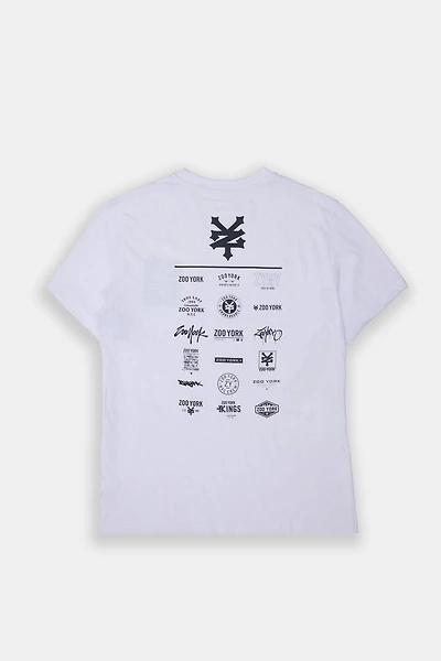 Zoo York Mens Multi Logo T-Shirt - /