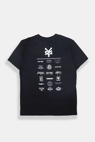 Zoo York Mens Multi Logo T-Shirt - /