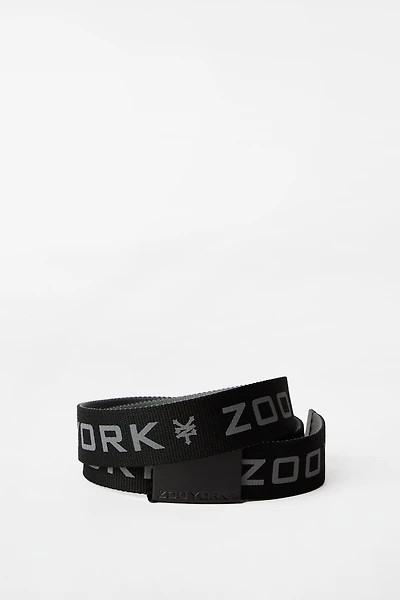 Zoo York Fear Nothing Web Belt - Black /
