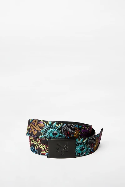 Zoo York Graffiti Web Belt - Multi /