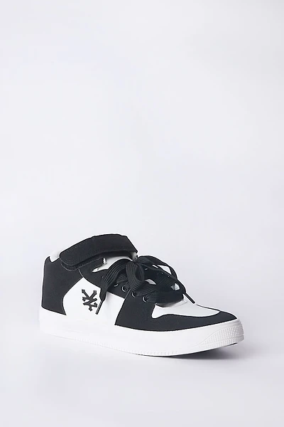 Zoo York Mens Back Canvas Mid Tops - Black /
