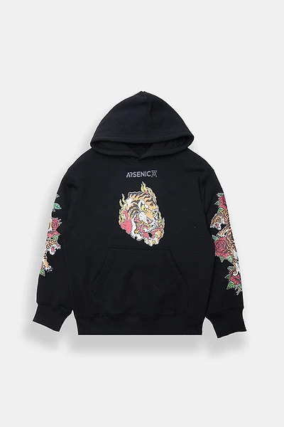 Arsenic Youth Tiger Graphic Hoodie - /