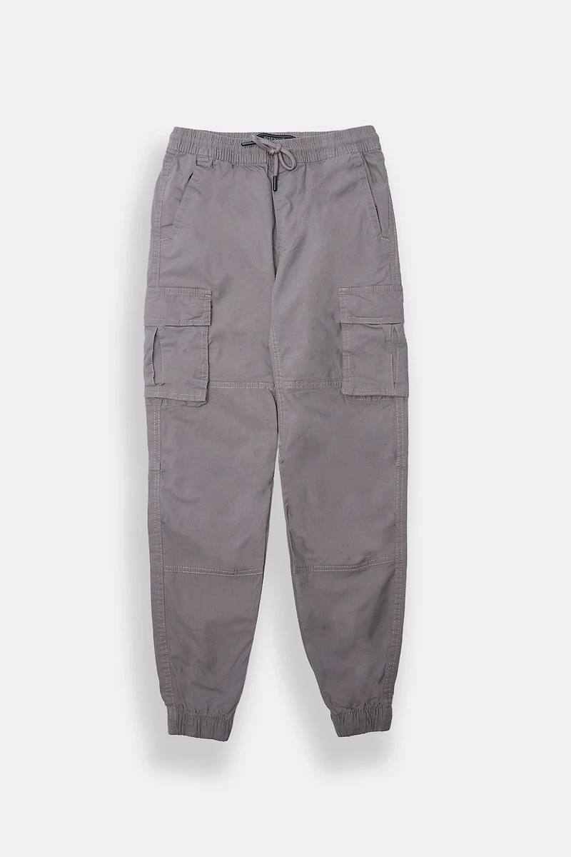 Arsenic Youth Poplin Cargo Joggers - /