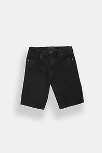 Arsenic Youth Loose Denim Shorts - Black /