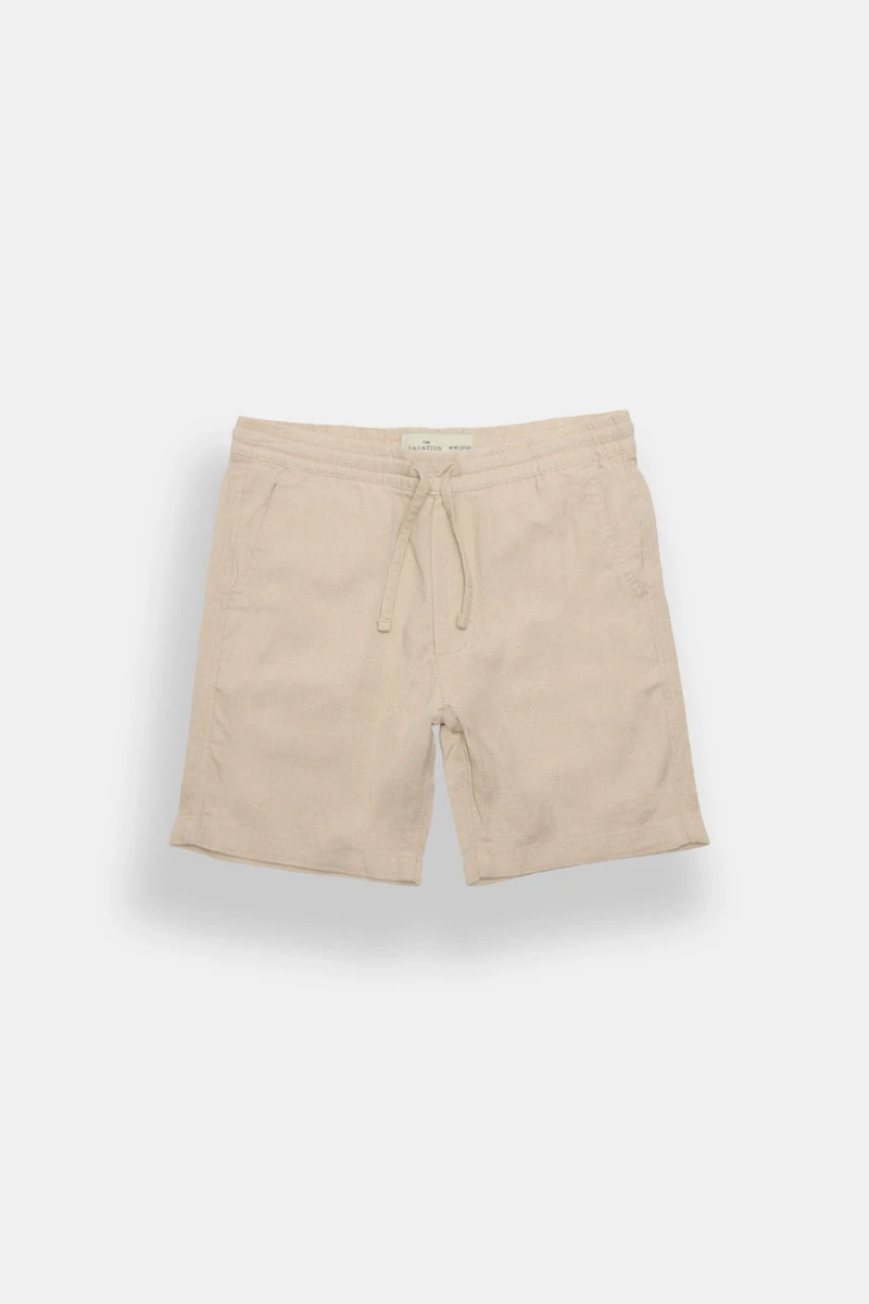 Youth Linen-Blend Shorts - /