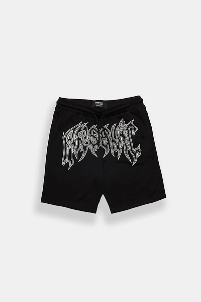 Arsenic Youth Logo Mesh Shorts - /