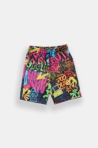 Zoo York Youth Graffiti Mesh Shorts - /