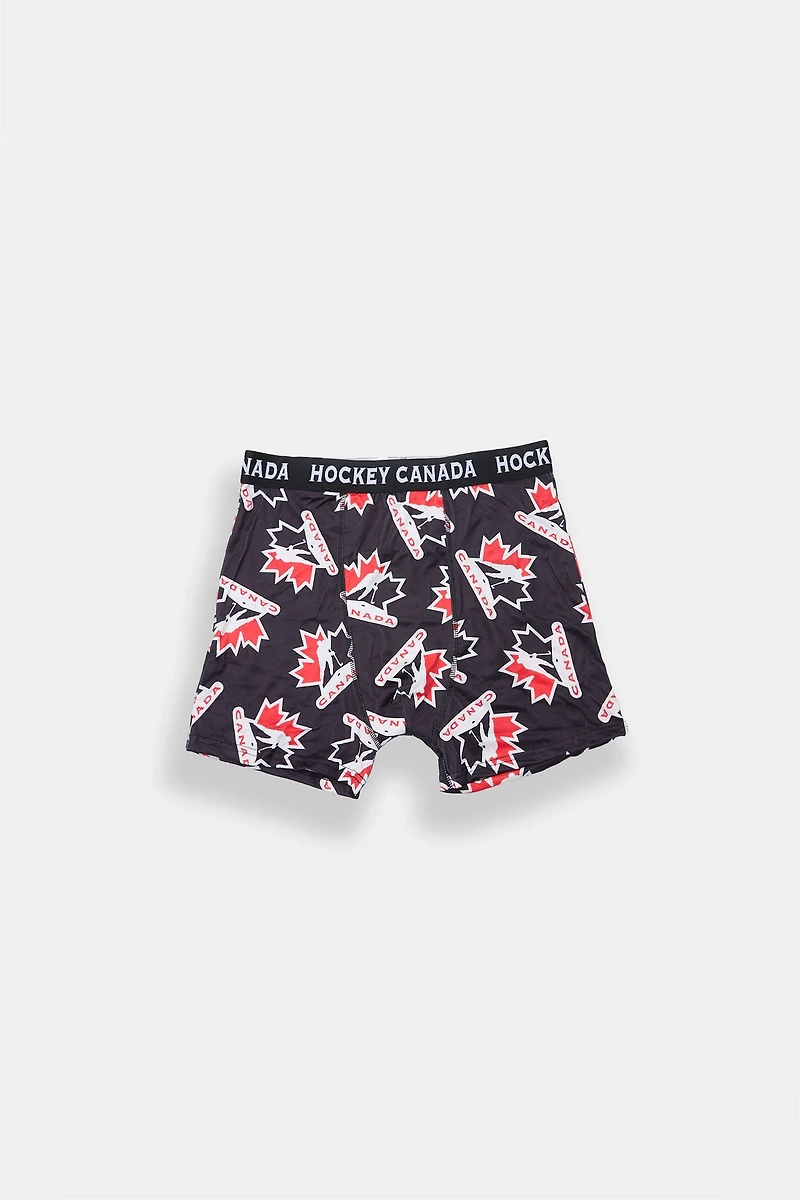 Youth Hockey Canada Printed Boxer Briefs