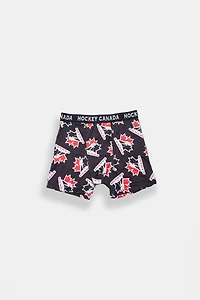 Youth Hockey Canada Printed Boxer Briefs