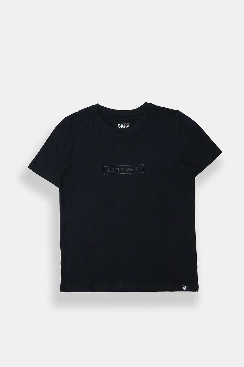 Zoo York Youth Tonal Rubber Logo Tee - /