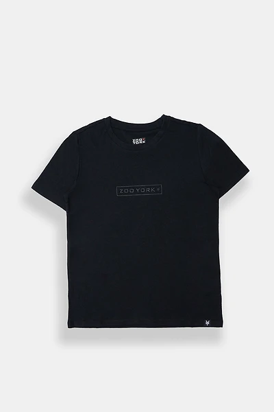 Zoo York Youth Tonal Rubber Logo Tee - /