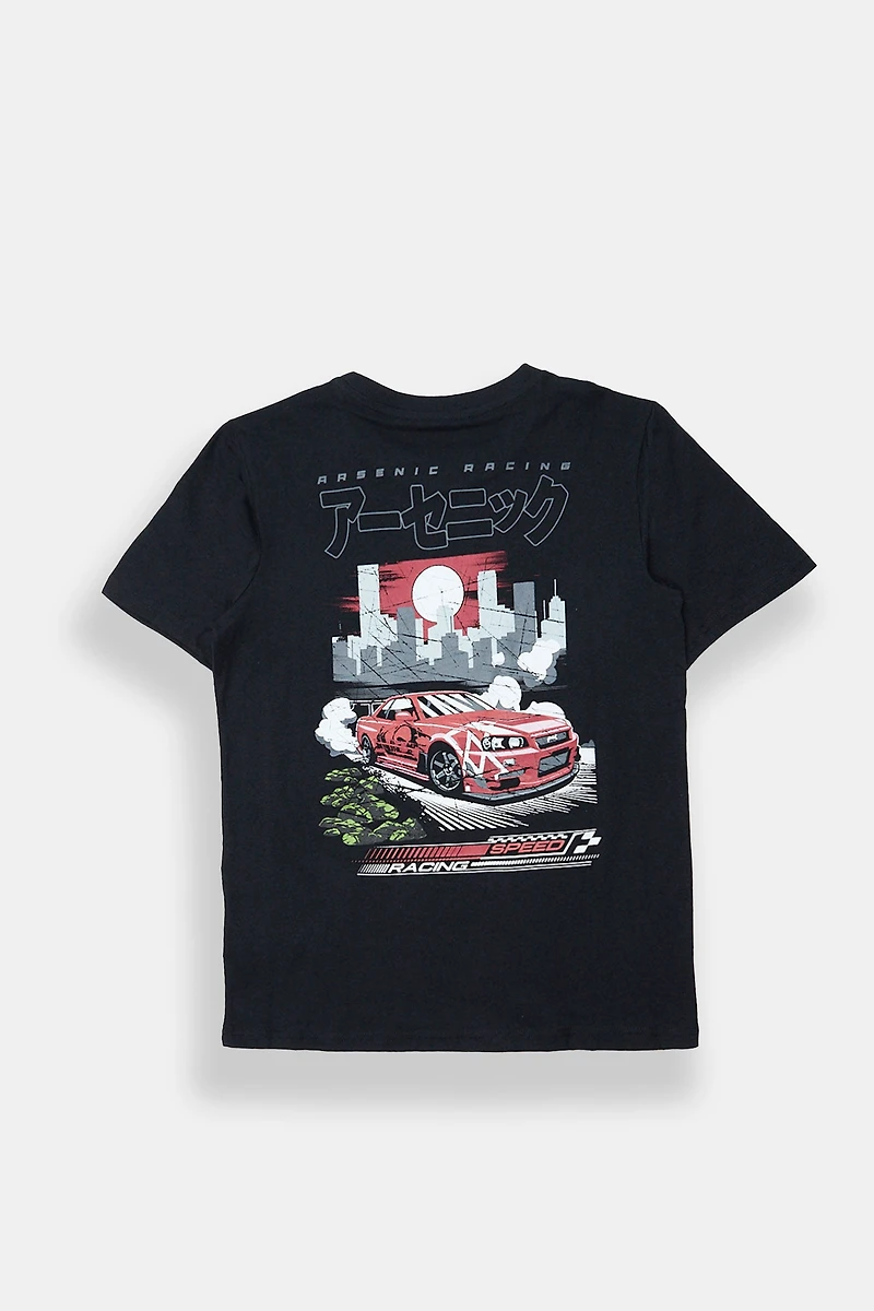 Arsenic Youth Speed Racing Graphic Tee - /