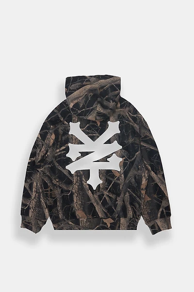 Zoo York Youth Tree Camo Boxy Hoodie - /