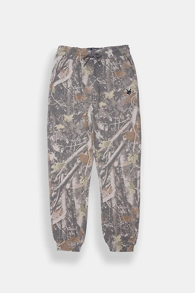Zoo York Youth Tree Camo Fleece Jogger - Camouflage /