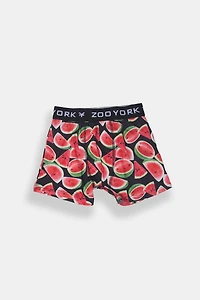 Zoo York Youth Watermelon Print Boxer Brief - Black /
