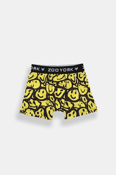Zoo York Youth Smiley Faces Boxer Brief - Yellow /